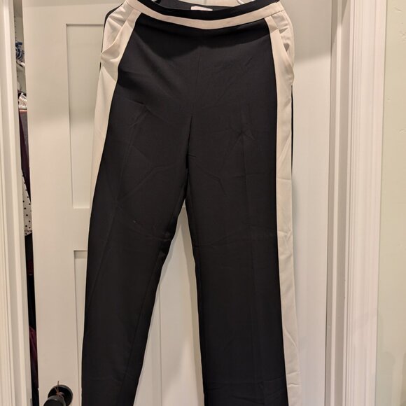 H&M tuxedo stripe wide leg pants - Picture 2 of 5